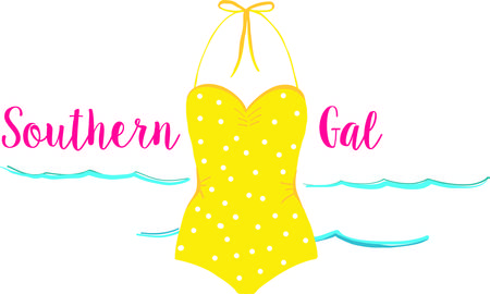 Bring the spirit of the sea, the salty breezes and sandy toes with this design on clothing, beach towels, totes and more!のイラスト素材
