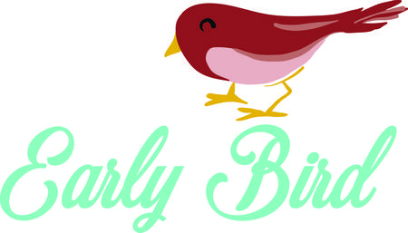 Create show-stopping jackets, table runners, and accessories with this enchanting bird design!のイラスト素材