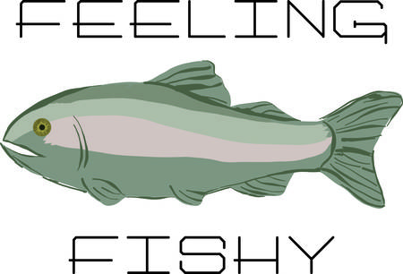 Got bite?  Get hooked to this relaxing hobby with this design on gear bags, fleece pullovers, T-shirts and more for the fishing enthusiasts in your life.のイラスト素材