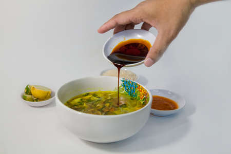 soto. Soto is traditional food from Indonesiaの写真素材