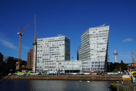 View with buildings in Liverpool