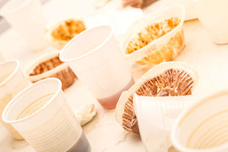 Mess when the party is finished
の写真素材