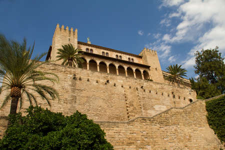 Royal Palace of La Almudaina in Palma de Mallorcaのeditorial素材