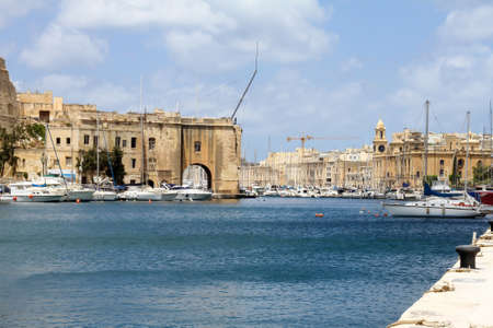 Birgu (Vittoriosa) and Senglea, Grand Harbour, Malta
の写真素材