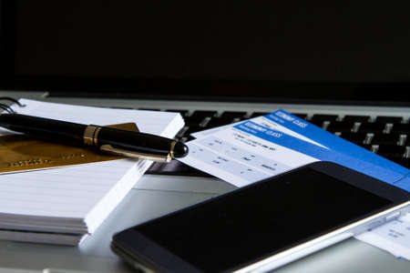 Buying airline tickets on line with a credit card