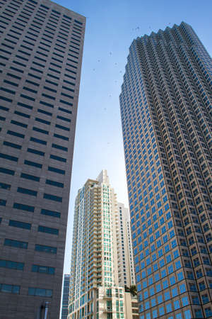 Buildings in Miami Downtown, United Statesの写真素材