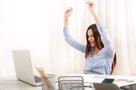 Successful Businesswoman at the office