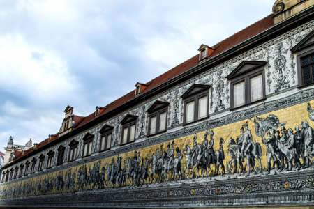 Procession of Princes, in Dresden, Germanyのeditorial素材