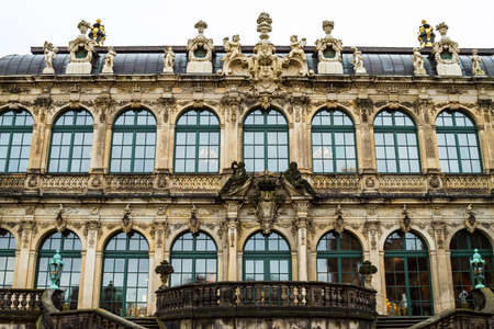 Zwinger courtyard in Dresden Germanyのeditorial素材