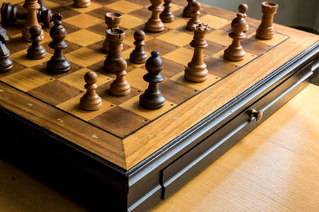Playing chess and doing strategical moves