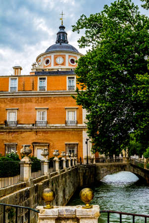Royal Palace of Aranjuez, Madrid, Spainのeditorial素材
