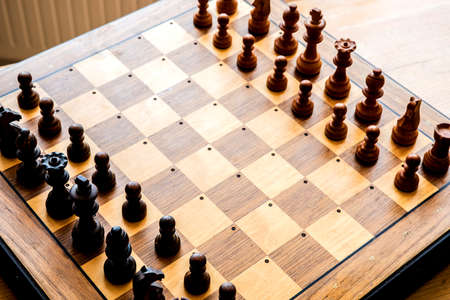 Playing chess and doing strategical moves