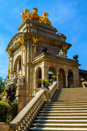 Citadel Park in Barcelona Spainの写真素材