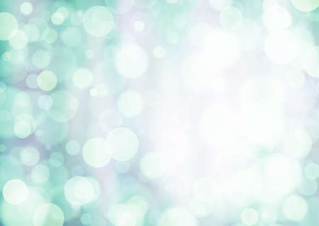 Green background with bokeh effect, blur and gradient. Colorful blurred texture. Modern design for...