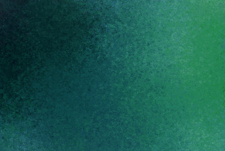 Black blue green antique old background with blur, gradient and watercolor texture. Space for artistic creation and graphic design. Grunge texture. Background paper texture for vintage design.の写真素材