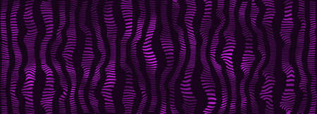 Violet black violet pattern of straight and wavy lines. Striped background. Space for creative ideas and graphic design. Decorative colored geometric pattern. Hand drawn background.の写真素材