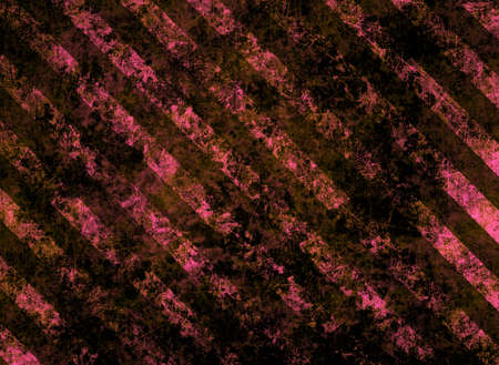 Pink olive brown striped background with blur, gradient and grunge texture. Striped texture. Space for creative ideas and graphic design. Vintage background from colored lines. Watercolor texture.の写真素材