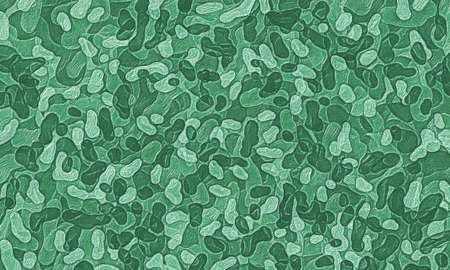 Green vintage old background with blur, gradient and watercolor texture. Color splashes, stains and brush strokes. grunge texture. Background paper texture for vintage design.の写真素材