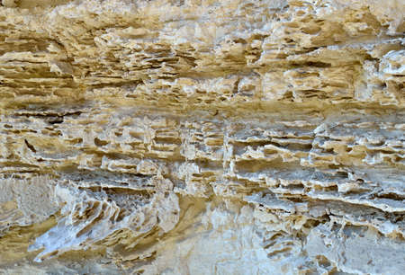 Limestone rock in the Crimean mountains