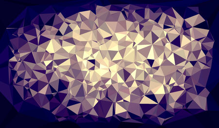 3D triangle mesh patternの写真素材