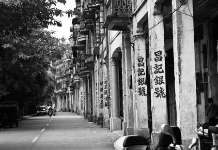 Old streetのeditorial素材