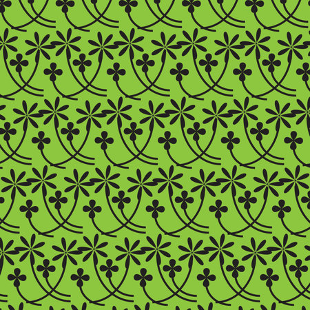 Wonderful seamless vector design wallpaper. colorful designのイラスト素材