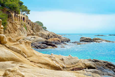 Costa Brava coast, Platja d'Aro, Catalonia Spain