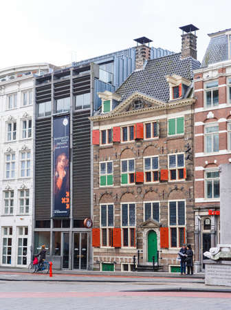Amsterdam,The Netherlands- March 13, 2019: The Rembrandt House is a house in the in the center of Amsterdam, now a museum.のeditorial素材