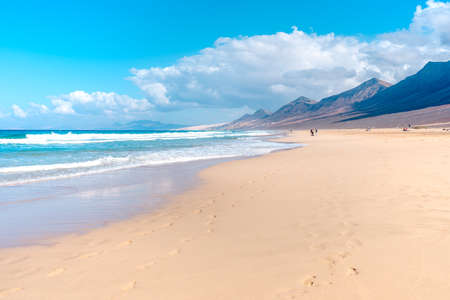 Cofete Beach, Fuerteventura Jandia Peninsulaの写真素材