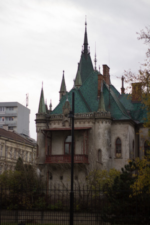 old eastern european castle in kosice slovakiaのeditorial素材