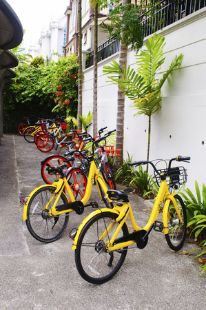 Shared Bicycle Parkingのeditorial素材