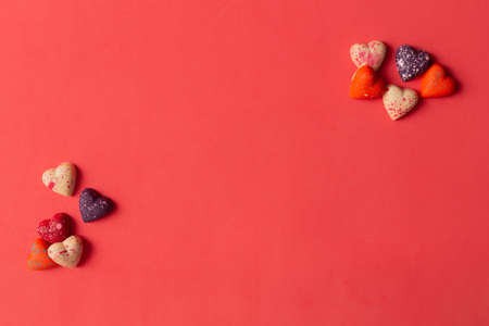 valentines day delicious chocolate heartの写真素材