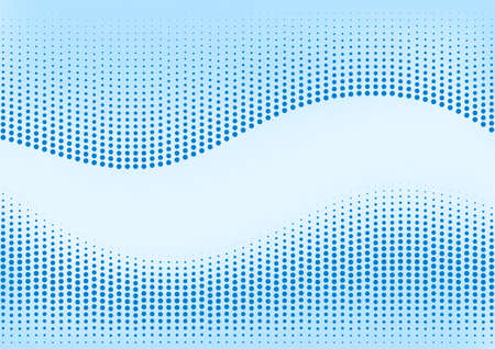 Blue halftone background.のイラスト素材