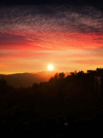 Last lights of the dayの写真素材