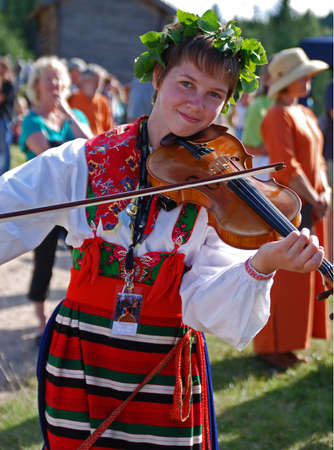 Bingsjo, Sweden, July, 02, 2008: Informal-gathering at legenddary Bingsjo in Sweden.のeditorial素材