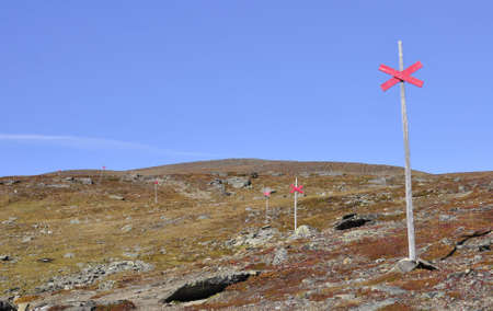 Mountain in northern scandinaviaの写真素材