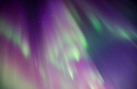 Abstract background of Aurora light (Aurora borealis)の写真素材