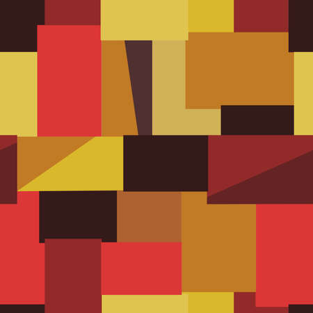 Simple abstract geometry square shapes repeat vector pattern, trendy universal ornament for textile,...