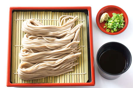 Backwheat noodle      の写真素材