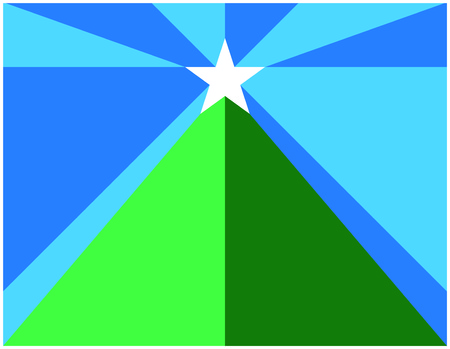 Christmas card illustration.のイラスト素材