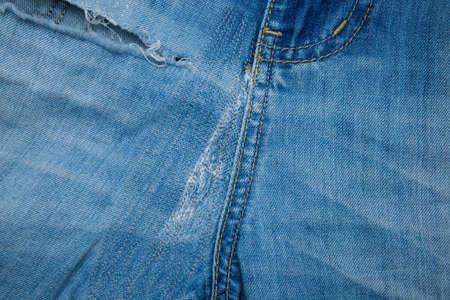old denim jean texture, Stitched textured.