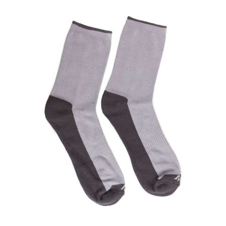 Socks on white background.の写真素材