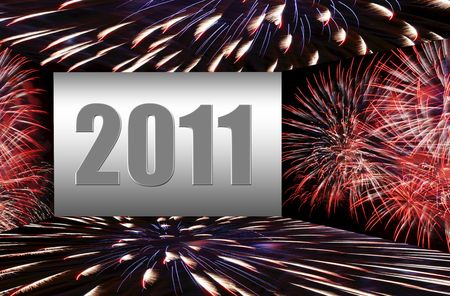 Silvester 2011 - New Year's Eve 2011の写真素材