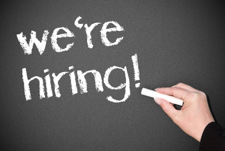 we are hiringの写真素材