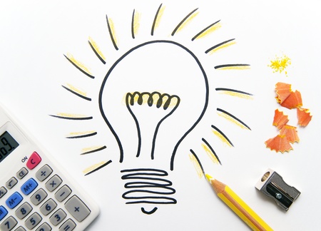 Super Idea Conceptの写真素材
