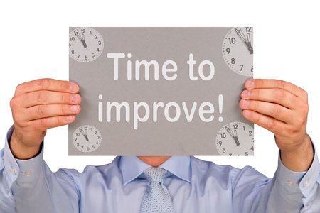 Time to improveの写真素材