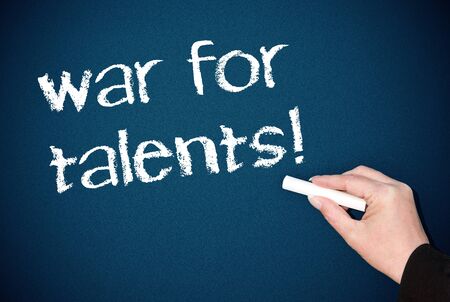 war for talentsの写真素材