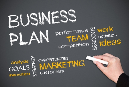 Business Planの写真素材