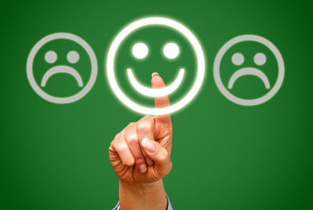 Positive Feedbackの写真素材