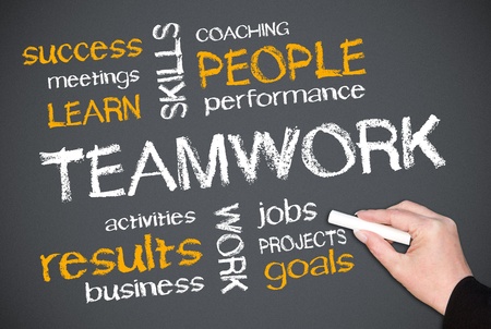 Teamworkの写真素材